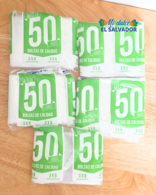 Bolsas para charamuscas - paquete 500 bolsas - Termoencogibles