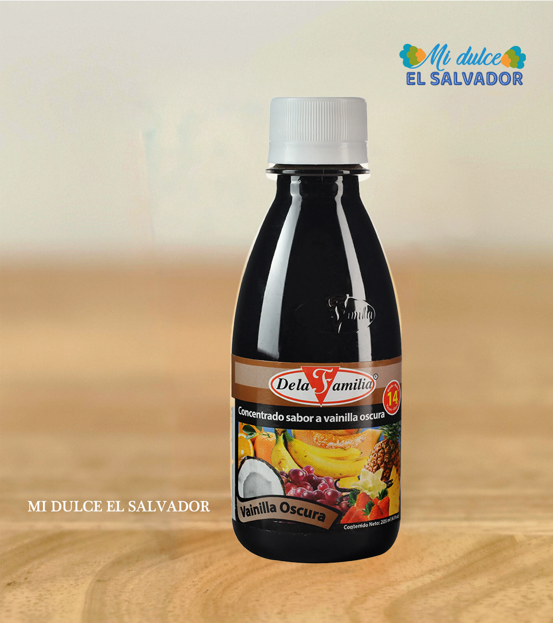 Dark vanilla flavor essence