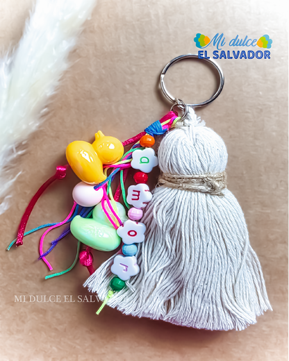 Love tassel keychain