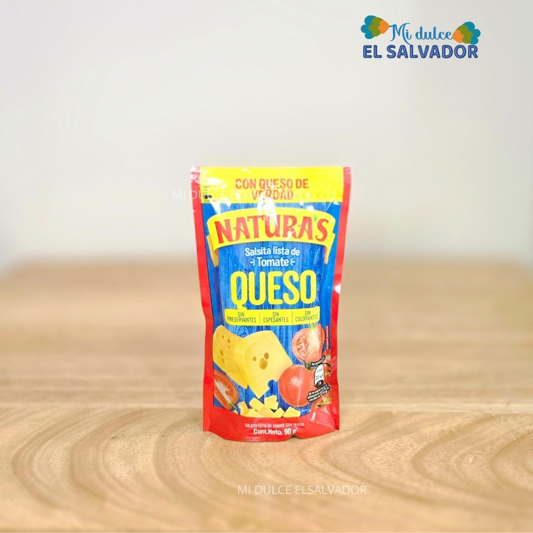 Cheese-flavored tomato sauce - NATURAS