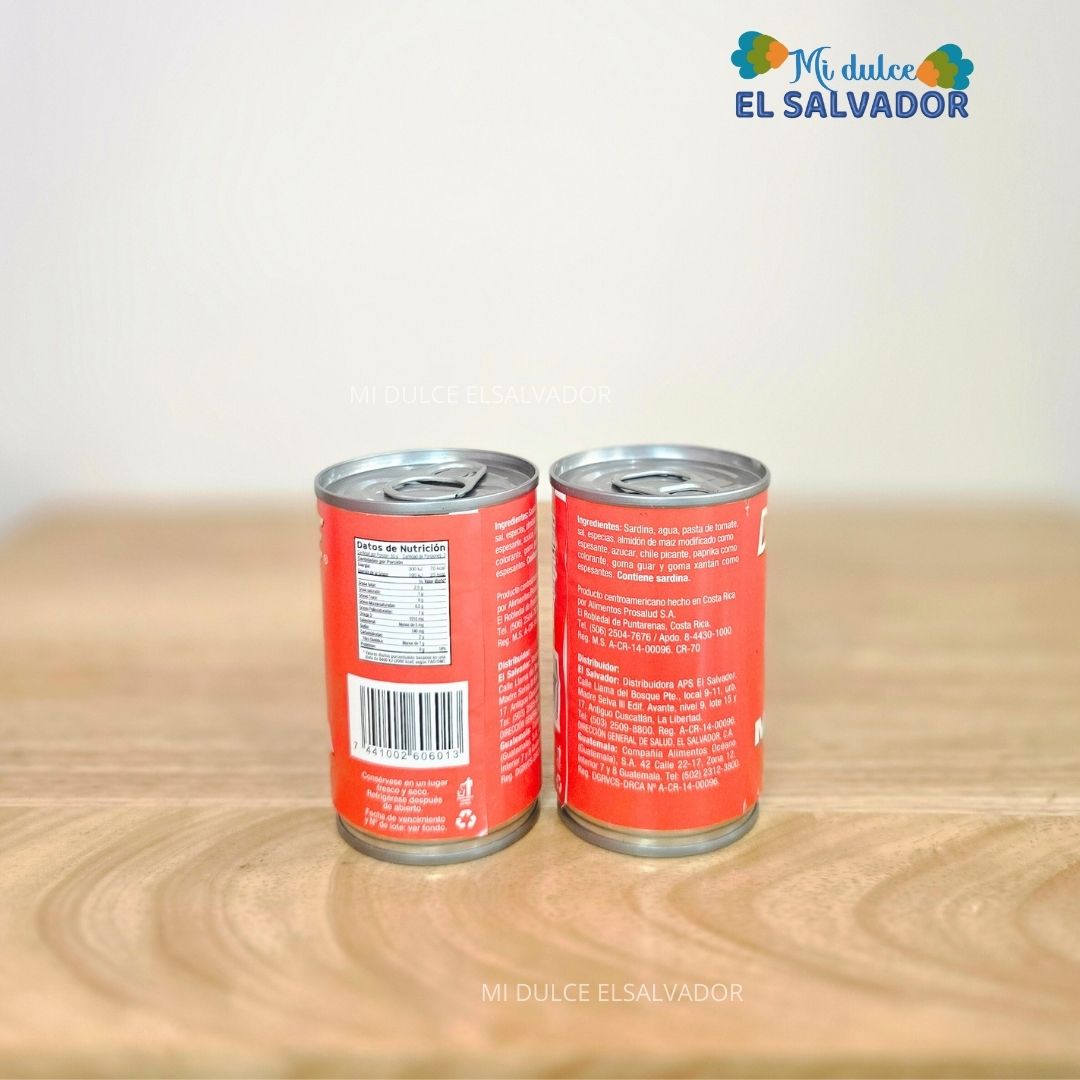 Double pack of Sardina Del Norte Mackerel in spicy sauce